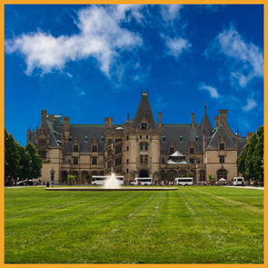 The Biltmore Estate located in Asheville, NC is one of many things to do in the Asheville area.